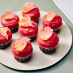 Earl Grey–Chocolate Cupcakes With Blackberry Frosting