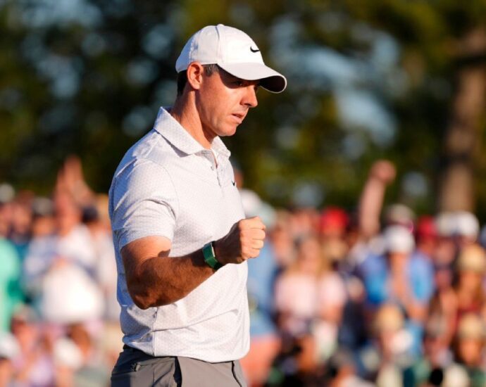 McIlroy is all alone through 36 holes, can anyone catch him?