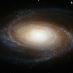 This supermassive black hole is located in an unusual part of its galaxy