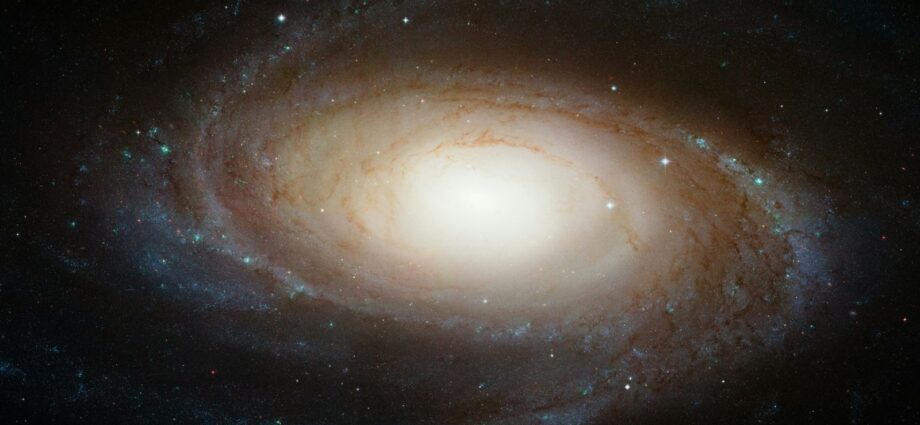 This supermassive black hole is located in an unusual part of its galaxy