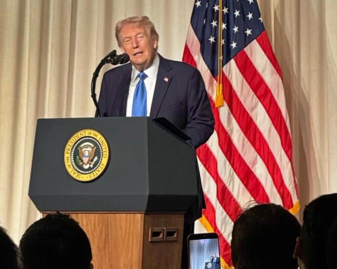Trump defends crypto legislation at private event featuring boxer Mike Tyson, Tether CEO
