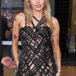 Miley Cyrus borrows Heidi Klum’s decade-old Versace dress for Hollywood Walk of Fame Star ceremony