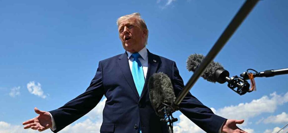 Trump says US will not ‘rush into a deal’ with Iran as talks continue