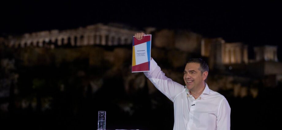 Former Greek anti-austerity leader Alexis Tsipras steps back into politics