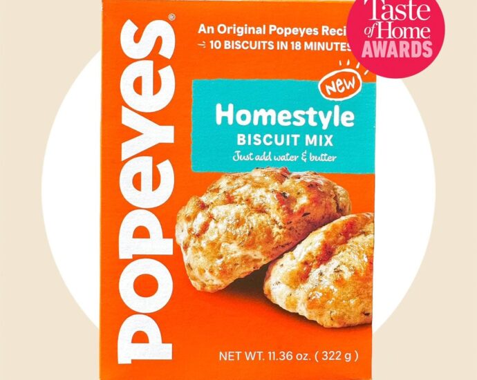Popeyes Just Dropped Its First-Ever Boxed Biscuit Mixes, and I Taste-Tested Them Immediately
