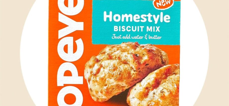 Popeyes Just Dropped Its First-Ever Boxed Biscuit Mixes, and I Taste-Tested Them Immediately