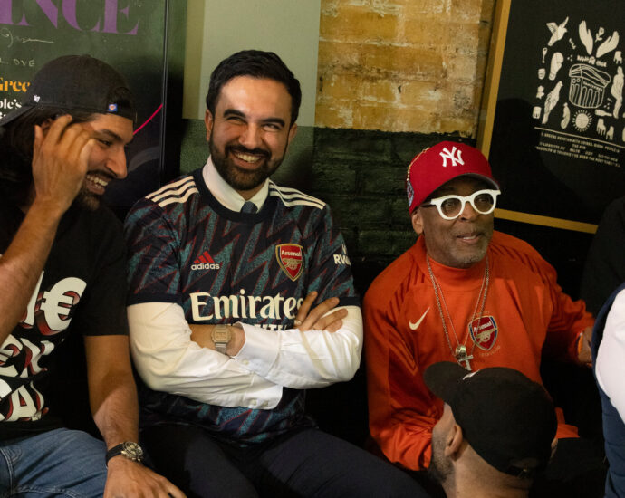 An Afternoon in Brooklyn with Mayor Mamdani and a Bar Full of Arsenal Fans