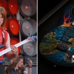 “It’s a genuinely unique instrument – and it always raises a smile”: Nigel Tufnel’s “World on Fire” guitar, used during Spinal Tap’s Live Earth performance, is headed to auction