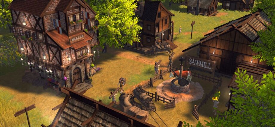 Rated positively by 72% of players, this medieval survival city builder is 80% off on Steam