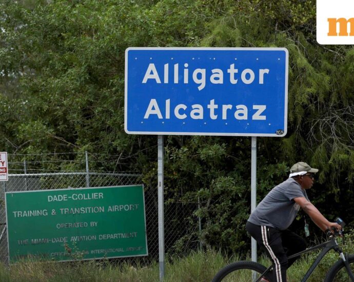 Detainees at Florida’s Alligator Alcatraz transferred elsewhere as detention centre likely to be closed, says ICE