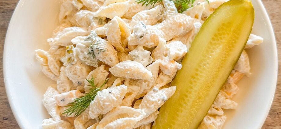 I Brined My Pasta in Pickle Juice, and It Made the Best Pasta Salad Ever