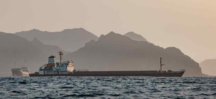Hormuz closure strands almost 1,200 cargo ships with $125bn worth of goods