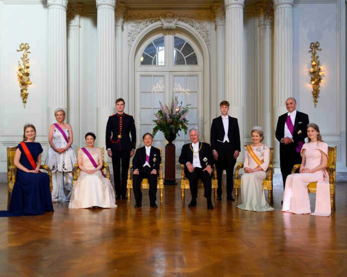 See All the Royal Fashion From the Belgian Royal Banquet
