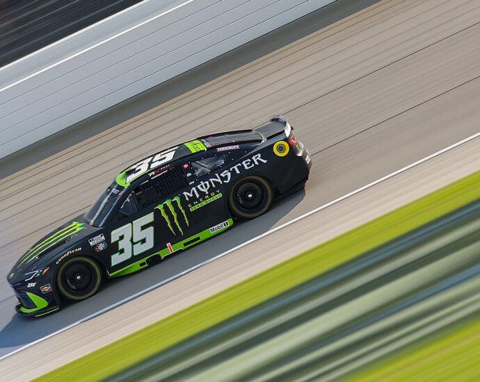 Riley Herbst leads Cup practice in NASCAR’s return to Chicagoland