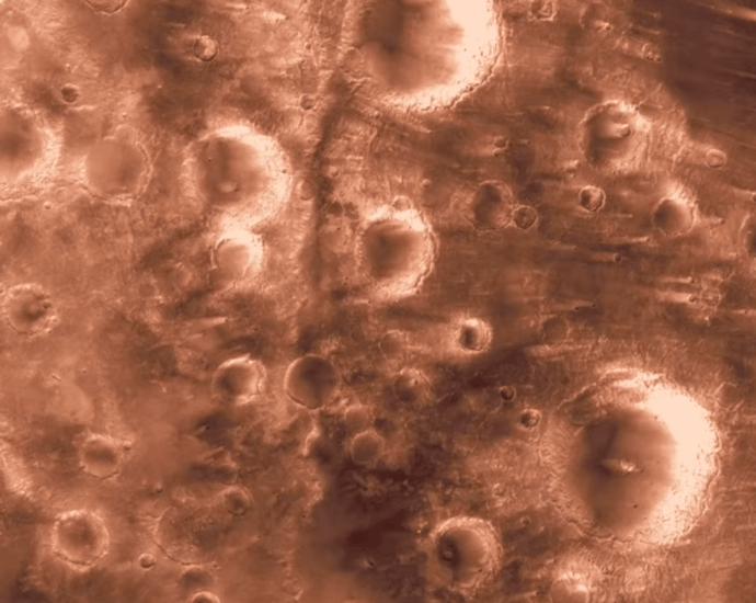 Mars’ desolate desert landscape captured by asteroid-bound NASA spacecraft