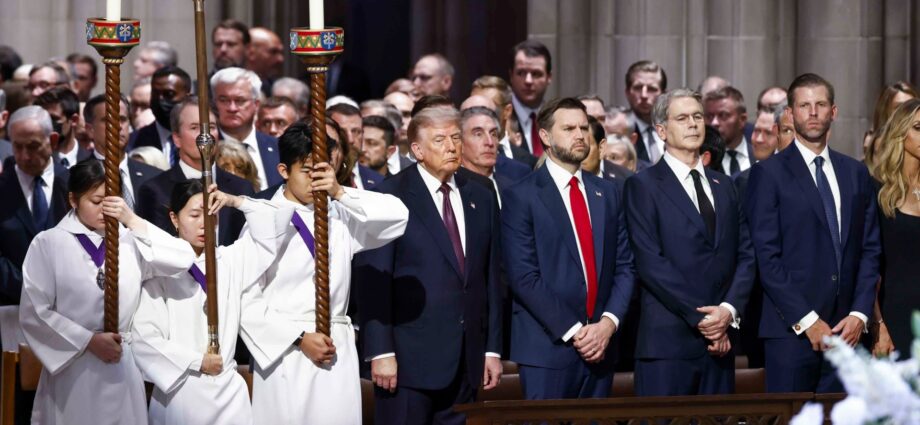 Donald Trump and world leaders attend Lindsey Graham’s funeral