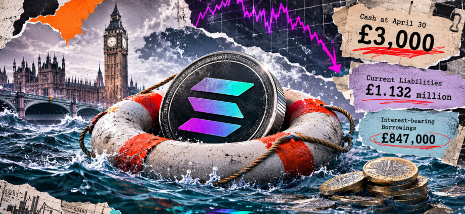 Down to its last $4,000 in cash, a crypto firm holding millions in Solana is seeking a loan to survive $1.5M debt