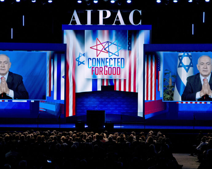 Islamophobic politics is up front. Pro-Israel politics, not so much.