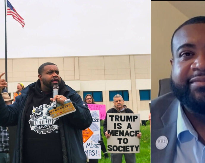 “Mop Up Michigan”: Donavan McKinney on Democratic Socialism, Corporate Money & His Primary Upset