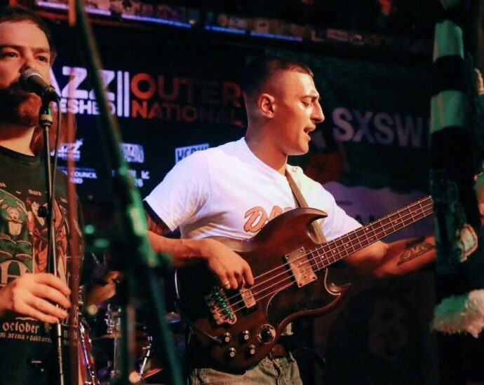 “I found a 1968 Gibson on eBay and took a chance. The neck has snapped three times, but it’s still the best bass I’ve ever played”: How a battle-scarred vintage Gibson survived three broken necks to power a Mercury Prize-nominated jazz collective