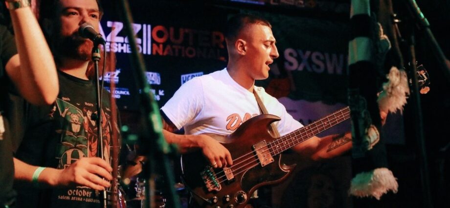 “I found a 1968 Gibson on eBay and took a chance. The neck has snapped three times, but it’s still the best bass I’ve ever played”: How a battle-scarred vintage Gibson survived three broken necks to power a Mercury Prize-nominated jazz collective