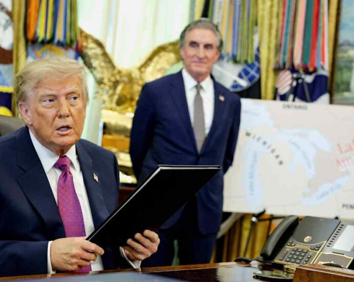 Trump orders Lake Ontario to be renamed ‘Lake America’ in new slight to Canada