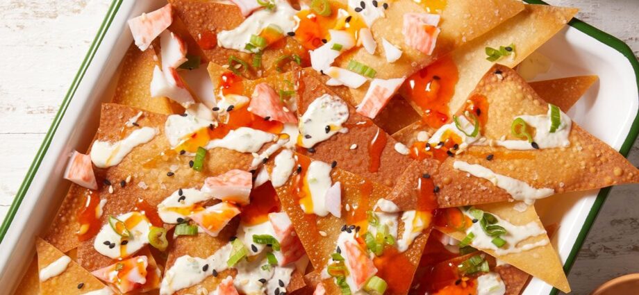Crab Rangoon Nachos