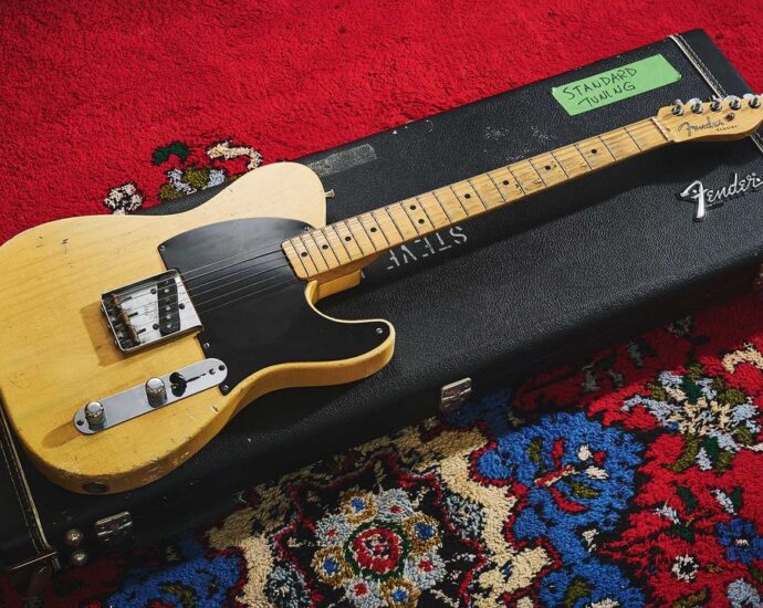 “Anything that sounds remotely like a Tele is that Esquire. It’s my impression of Keith Richards”: Steve Lukather played his 1951 Esquire on sessions with Joni Mitchell and Dolly Parton. And it tells us a lot about the evolution of the Fender Telecaster