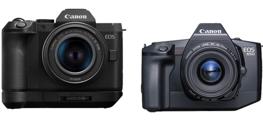 Canon’s R8 II camera borrowed its styling from a classic SLR film camera