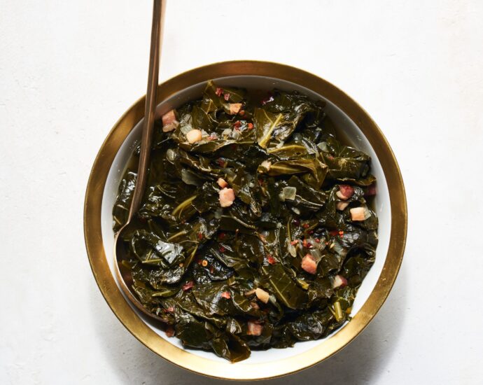 Sweet and Tangy Collard Greens