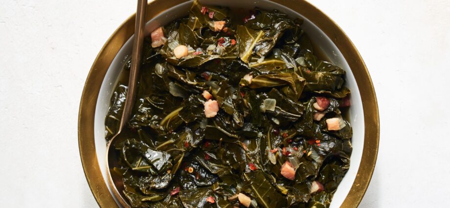 Sweet and Tangy Collard Greens
