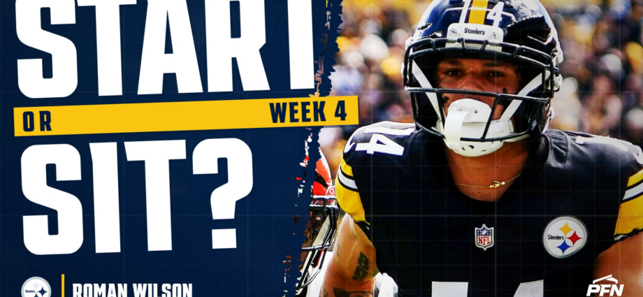 Roman Wilson Fantasy Week 4 Start or Sit: One Long Score Is Not a Signal