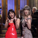 Taylor Swift crashes Dakota Johnson’s ‘SNL’ monologue: ‘My literal therapist’