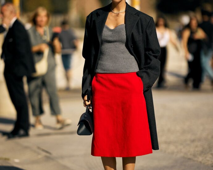 The Shoe and Skirt Combination Sweeping the Street-Style Scene This Month