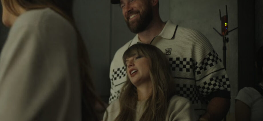 Travis Kelce supports Taylor Swift in sweet behind-the-scenes look at her directing ‘Patient Zero’ music video