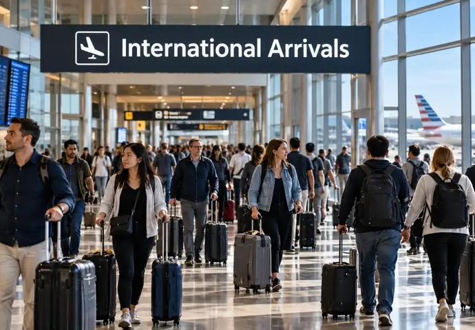 U.S. International Visitor Arrivals Fall 6.1% Despite World Cup Travel Boost