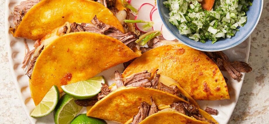 Slow-Cooker Birria Tacos