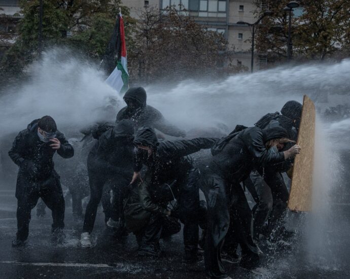 A Day After Renewed Street Clashes in France, Relief and Anxiety Mix