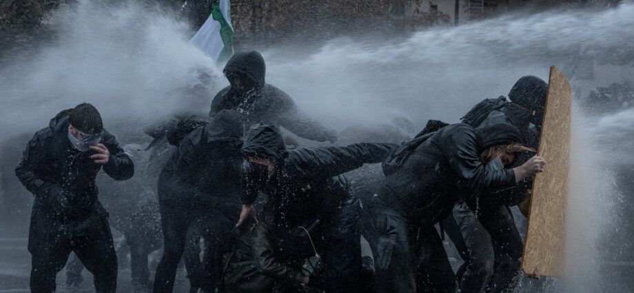 A Day After Renewed Street Clashes in France, Relief and Anxiety Mix