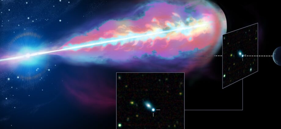 Gamma-ray burst is one of the brightest in decades